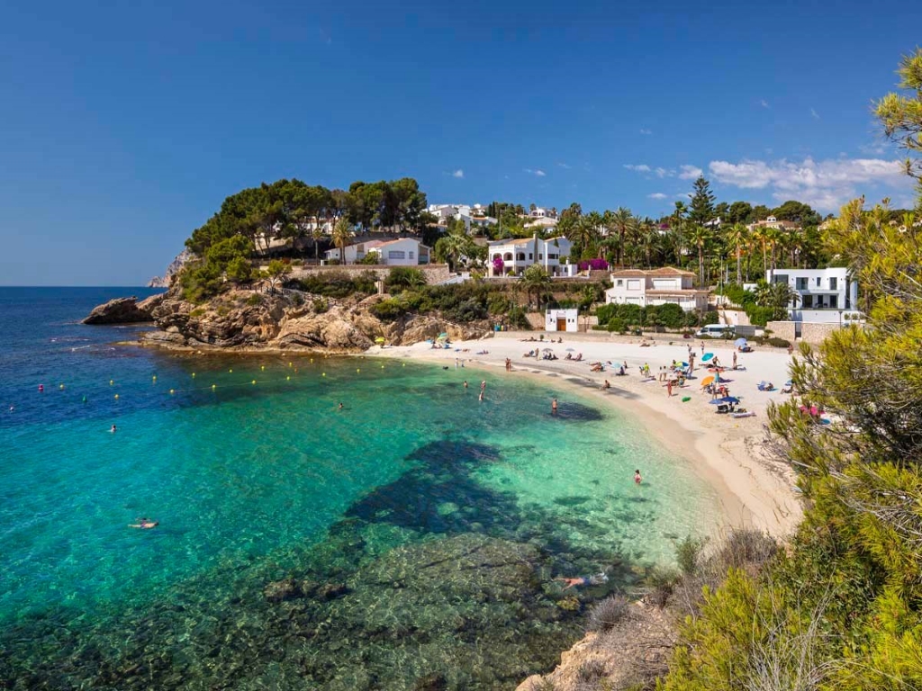 Vacaciones en Benissa en la Costa Blanca en una casa de vacaciones