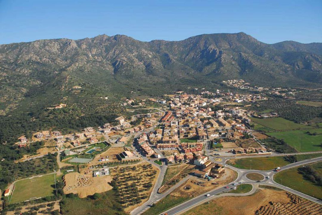 Palau-Saverdera en Cataluña en la Costa Brava