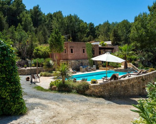 Ferienhaus auf Ibiza privater Pool