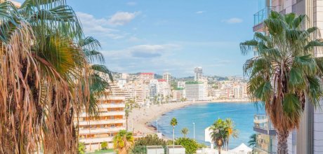 CL 115/1 Apartment for 4 persons with swimming pool and sea views in Calpe on the Costa Blanca