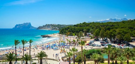 MO 110/1 Exclusive penthouse apartment for 4 persons in Moraira on the Costa Blanca with panoramic sea views