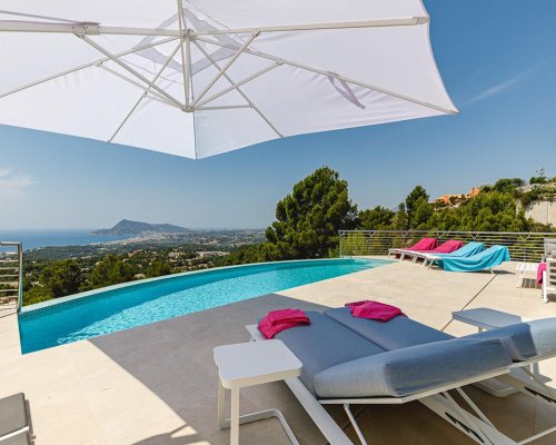Spanien Luxus Ferienhaus Altea Costa Blanca mieten