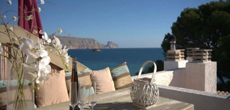 AL 174/2 Exclusive holiday apartment for 4 persons near the beach with sea views and pool near Altea on the Costa Blanca