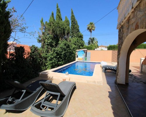 Ferienhaus bei Dénia, Costa Blanca mit Pool und Meerblick für 4 Personen mieten