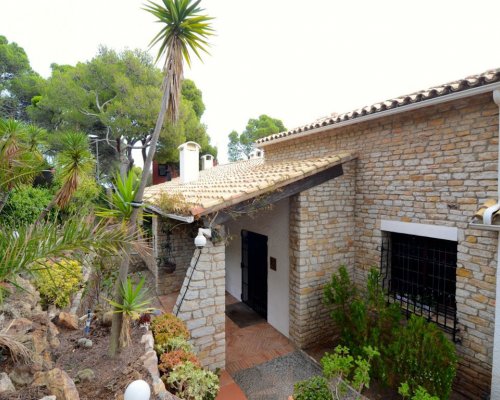 Ferienhaus in Sa Tuna mit privatem Pool