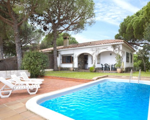 Ferienhaus Costa Brava Privater Pool Meerblick